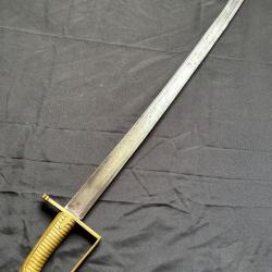 Sabre fran&ccedil;aise mod&egrave;le 1767 - Louis XV