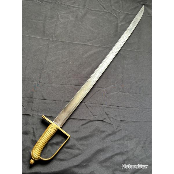 Sabre fran�aise mod�le 1767 - Louis XV
