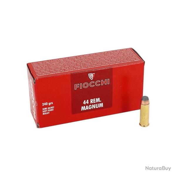 BOITE DE .44MAG 240GR SJSP X50 - FIOCCHI