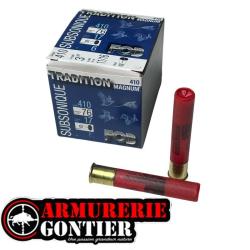 Cartouches FOB Tradition subsonique .410 Mag 17g 6