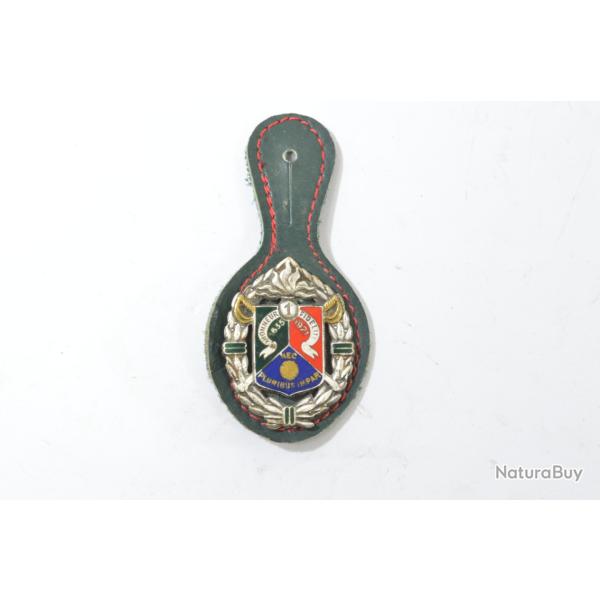 Insigne 1er R�giment Etranger de Cavalerie 1 REC Legion Etrang�re. DRAGO Paris, dos guilloch�