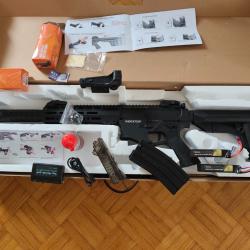 Venator MK2 AR 15 pr&ecirc;te &agrave; l'emploi Krown Land 2 red dot 2 batteries Lipo neuves avec chargeur USB