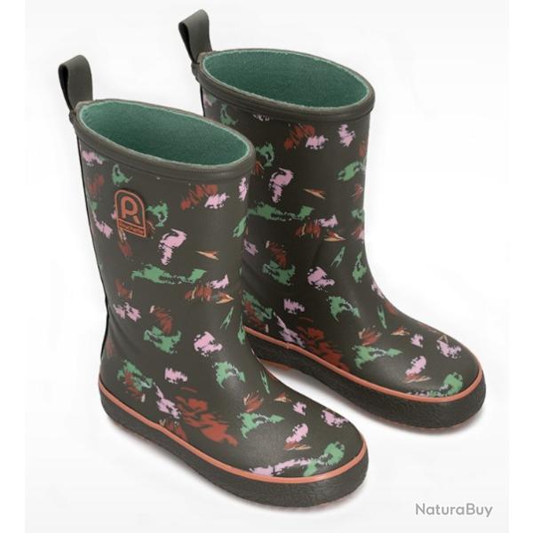 op� 1 euro Botte SYMPHONY KIDS Kaki taille 24 lot 34