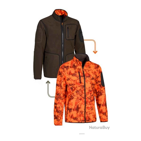 Blouson PROHUNT polaire COUPE-VENT coupe-vent r�versible drahtaar