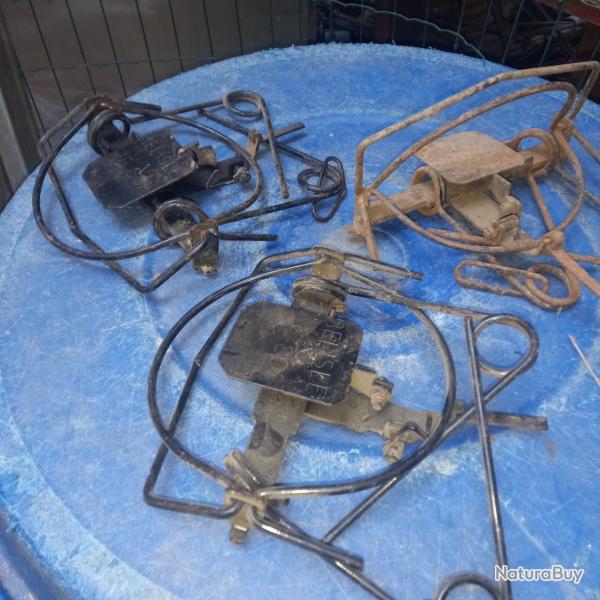 Lot 3 pi�ges beslile dont 2 neufs jamais pos�s 3 �me d occasion parfait �tat de fonctionnement