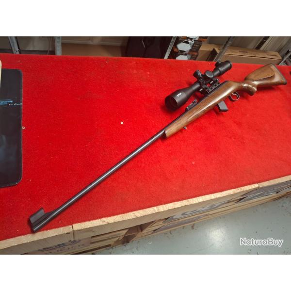 CZ 455 JAGUAR CAL. 22LR ETAT NEUVE + LUNETTE WALTHER 4-24X50 ETAT NEUVE