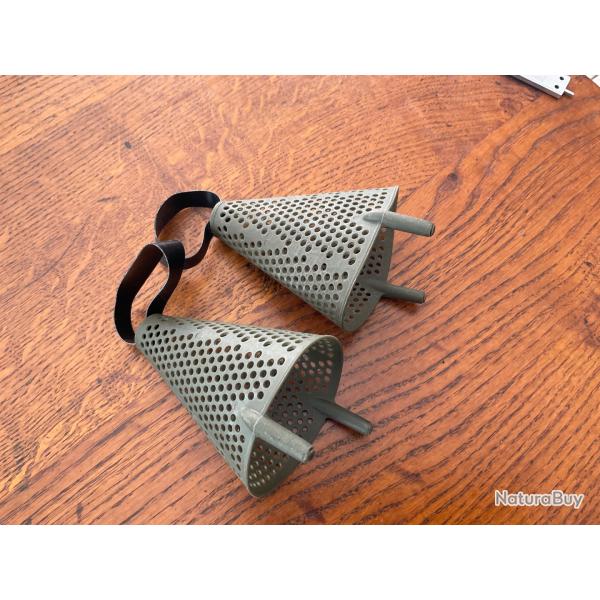 Godet rechange fronde PELLETS TYPE PRESTON godet 65mm par lot de 2