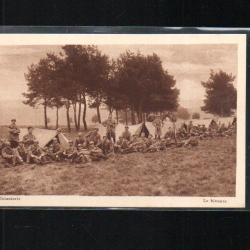 camp de mailly . infanterie le bivouac cpa