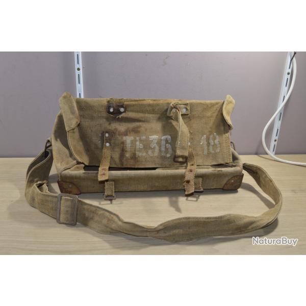 SAC D'OUTILLAGE POUR T�L�GRAPHISTE AM�RICAIN WWII JUS USA US Army