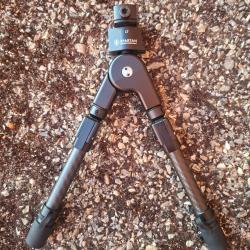 Bipied Spartan javelin carbon + attache rapide picatinny