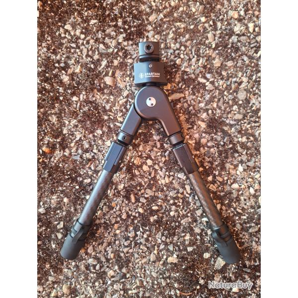 Bipied Spartan javelin carbon + attache rapide picatinny