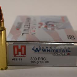 BOITE DE 20 CARTOUCHES HORNADY, CAL 300 PRC 165 GR SST, 82163