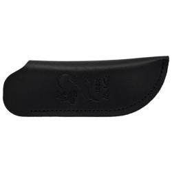Etui cuir noir - Windm&uuml;hlenmesser - Ref WM0070 - EAN 4002108366848