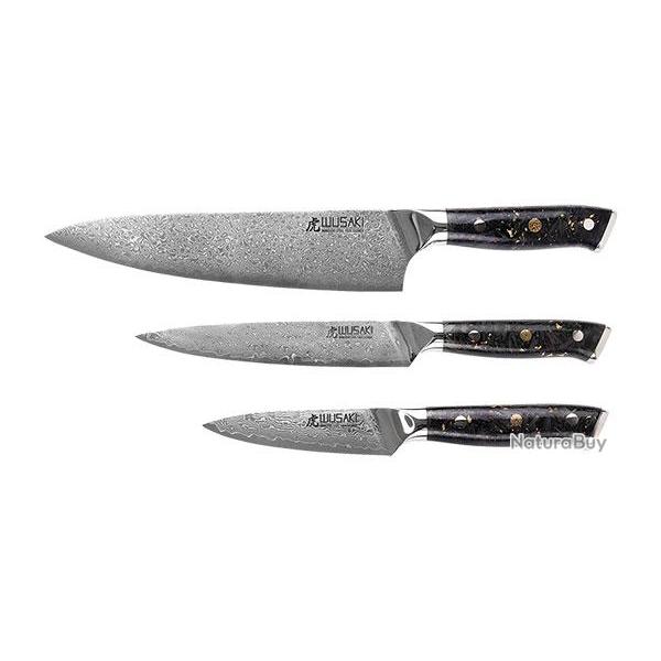 SAKIN Damas 10Cr - Set 3 pi�ces - Wusaki - Ref WUDMS411KIG - EAN 3701618604556