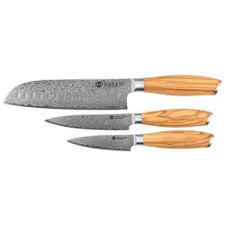 TSUBAKI - Set 3 pi&egrave;ces - Hakami - Ref HATSU123 - EAN 3701487308203