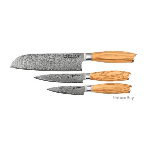 TSUBAKI - Set 3 pi�ces - Hakami - Ref HATSU123 - EAN 3701487308203
