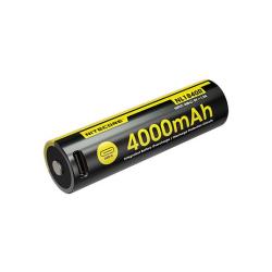 Accu Li-ion 18650 - 4000mAh - Nitecore - Ref NCNL1840R - EAN 6952506497515