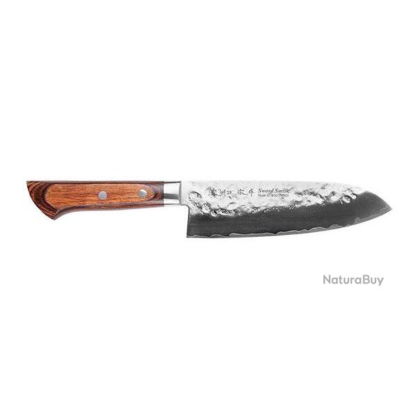 SATAKE - Santoku - AUS-8 San Ma� Nashiji - Wusaki - Ref WUSAT803328 - EAN 4956617803328