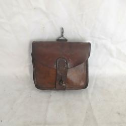 Equipement - FR348055a  cartouchi&egrave;re ml 1916 cuir brun