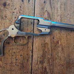 Carcasse de revolver Pietta Remington 1858 Sheriff INOX CUSTOM