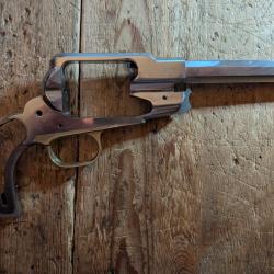 Carcasse de revolver Pietta Remington 1858 Sheriff INOX CUSTOM