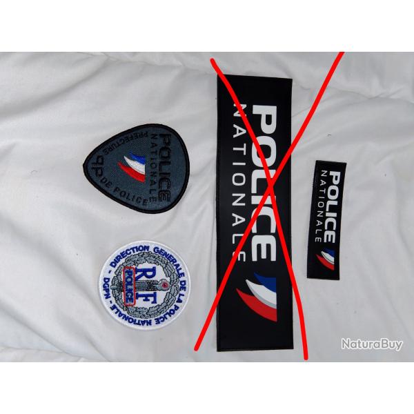 Patch police nationale