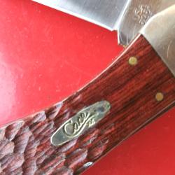 A SAISIR - Couteau pliant 2 lames CASE Made In USA traces minimes de stockage, comme NEUF