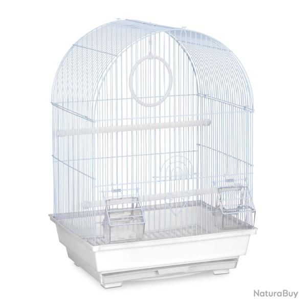 Cage � oiseaux pour petits oiseaux avec accessoires 55 x 35 x 30 cm nettoyage facile style moderne
