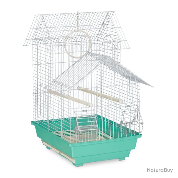 Cage � oiseaux pour canaris et pinsons 50 x 42,5 x 33,5 cm avec nettoyage facile design d�coratif e