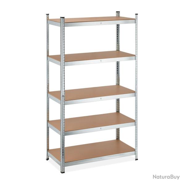 �tag�re de rangement � charge lourde pratique garage 90 x 80 x 40 cm r�glable polyvalente en acier