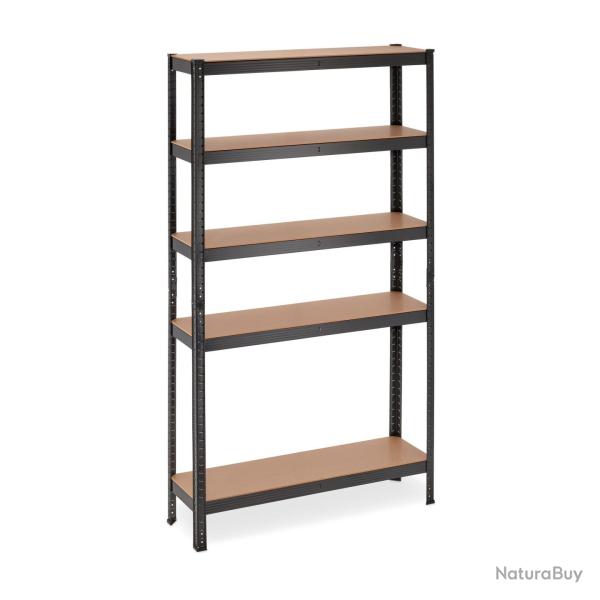 �tag�re � charge lourde modulable 5 niveaux garage 90 x 40 x 180 cm rangement facile design pratiqu
