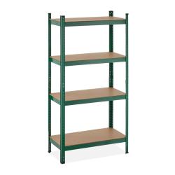 &Eacute;tag&egrave;re &agrave; charge lourde r&eacute;glable 156 x 80 x 40 cm pour garage atelier rangement pratique en acier v