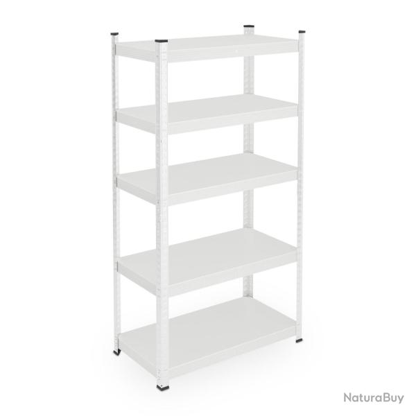 �tag�re de rangement charge lourde 5 niveaux r�glables 90 x 60 x 30 cm pratique et robuste en acier