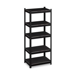&Eacute;tag&egrave;re de rangement charge lourde 5 niveaux r&eacute;glables pour cave garage atelier 160 x 80 x 40 cm en