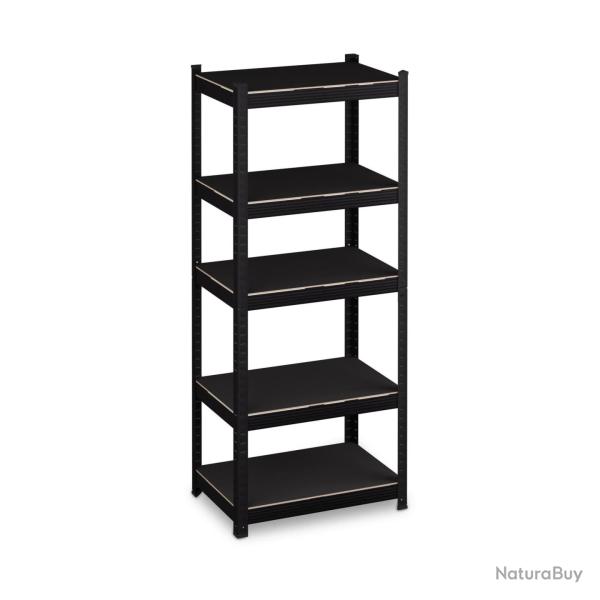 �tag�re de rangement charge lourde 5 niveaux r�glables pour cave garage atelier 160 x 80 x 40 cm en