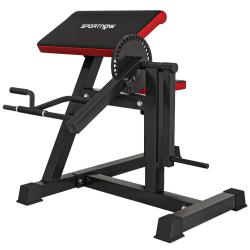 Banc de musculation 2 en 1 biceps et triceps 105 x 95 x 80 cm 5 hauteurs r&eacute;glable 25 angles moderne