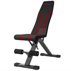 Banc de musculation pliable entra&icirc;nement 82 x 35 x 42.5-107 cm r&eacute;glable dossier 6 positions salon m