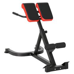 Banc de musculation romaine 112 x 62 x 88 cm r&eacute;glable 5 niveaux renforcement tronc et fessiers mode