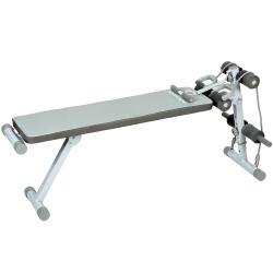 Banc de musculation multifonction entra&icirc;nement r&eacute;glable 141 x 52 x 54-71 cm rangement vertical mode
