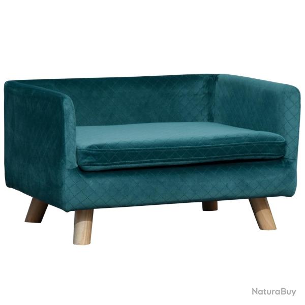 Canap� lit pour chien petit 64 x 45 x 36 cm coussin moelleux grand confort scandinave design en vel