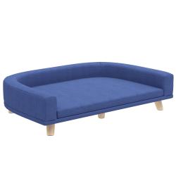 Canap&eacute; pour chien sur&eacute;lev&eacute; 98 x 67 x 25 cm coussin moelleux d&eacute;houssable style scandinave tr&egrave;s &eacute;l&eacute;ga
