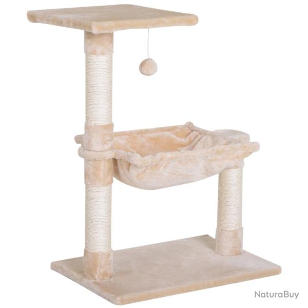 Arbre � chat multifonction plateforme hamac griffoirs boule 50 x 36 x 70 cm jeu et repos design rob