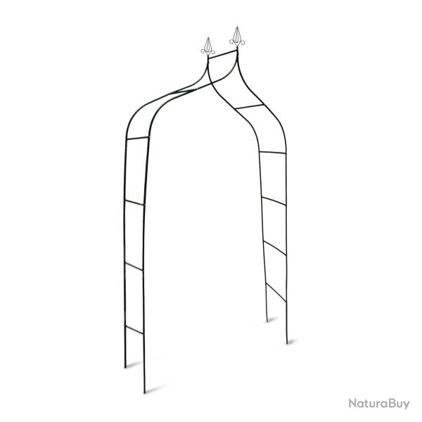 Arche � rosiers d�corative vintage jardin support pour plantes grimpantes 200 x 150 x 30 cm en m�ta