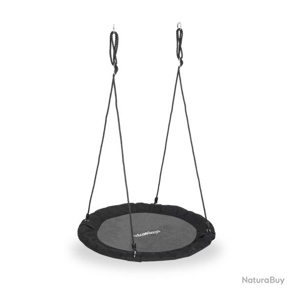 Balan�oire nid d'oiseau ronde jardin r�glable hauteur 85 x 110 cm assise confortable style moderne