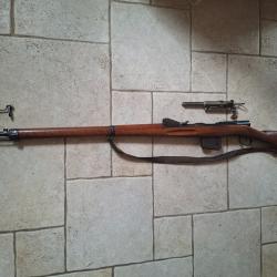 Fusil schmidt rubin suisse, mod&egrave;le 1889 TBE monomatricule