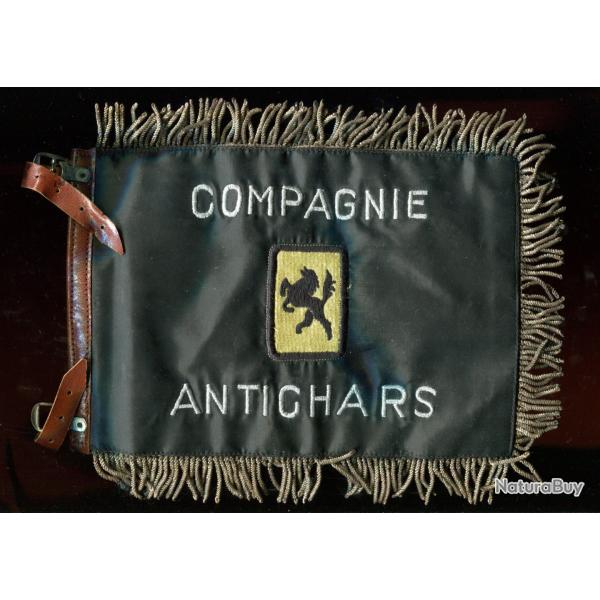 Fanion 5e Division Blind�e France - Compagnie Antichars