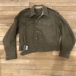 BLOUSON BRITANNIQUE BATTLE DRESS 1940 Nominatif