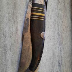 Ancien Grand navaja de toledo " a.douat"