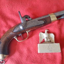 Pistolet An 9 T bis r&egrave;glementaire - qualit&eacute; mus&eacute;e