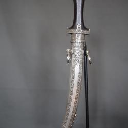 Dague marocaine en argent dite koumya - Maroc, vers 1930-40